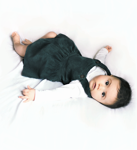 Amalfi Corduroy Girls Dress