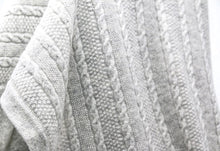 Load image into Gallery viewer, Cashmere Baby Blanket Close Up
